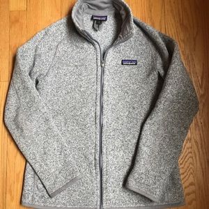 Gray Patagonia better sweater